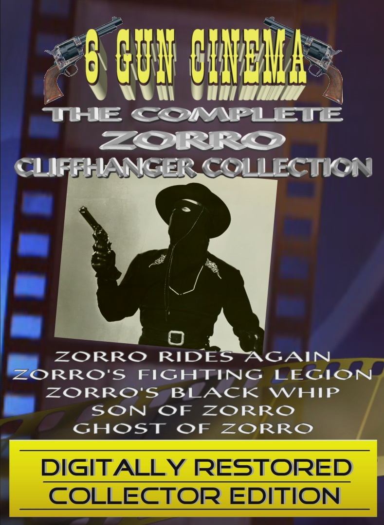 The Complete Zorro Cliffhanger Collection ALL 5